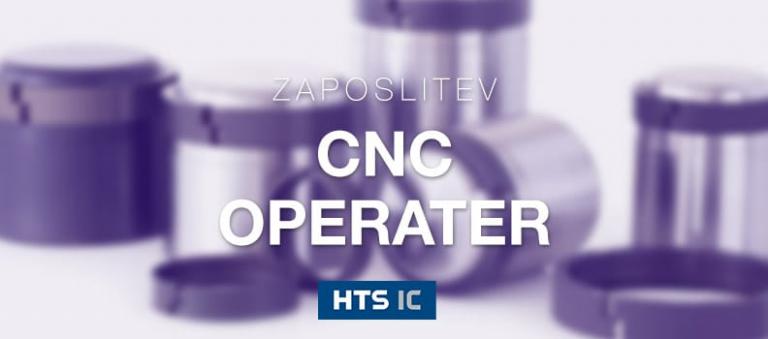 Oglas za zaposlitev CNC operaterja.
