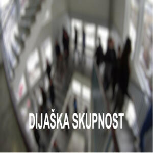 Grafična predstavitev dijaške skupnosti.