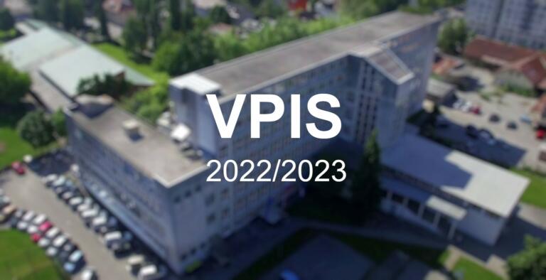 Obvestilo o vpisu 2022/2023.