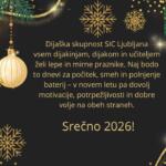 Voščilo dijaške skupnosti