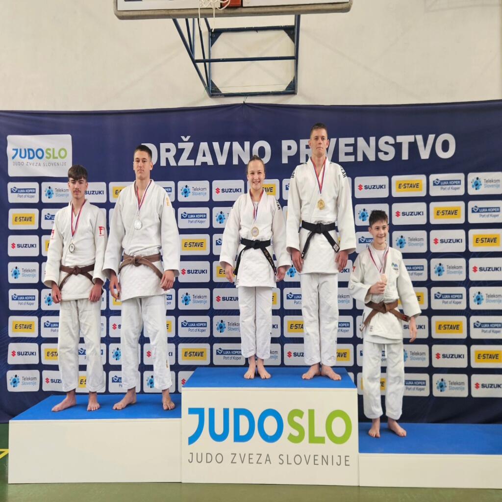 Dijak Karim Veinhandl je državni podprvak v judo katah