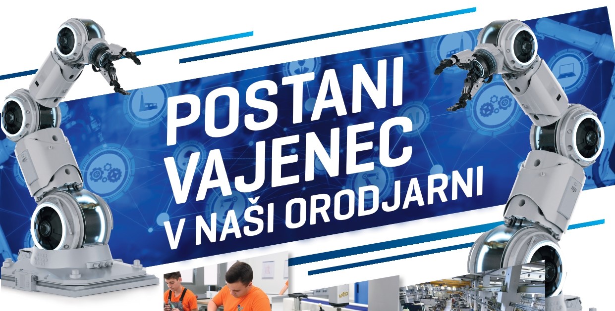 Vabilo podjetja LTH Castings: Postani vajenec v naši orodjarni.
