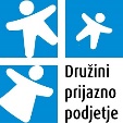 Znak Družini prijazno podjetje.